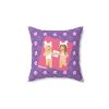 Roblox Girls. Purple R Cushion and Silhouettes of Hearts Cool Kiddo 30