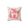 Roblox Girls. Cushion. Design with pastel hearts Cool Kiddo 30