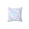 Roblox Girls. Cushion. White butterflies in color watercolor background. Cool Kiddo 32