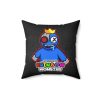 Dirty Black Cushion with BLUE Character. RAINBOW MONSTER Cool Kiddo 30