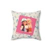 Roblox Girls. Cushion. With background of blue butterflies Cool Kiddo 34