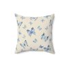 Roblox Girls. Cushion. With background of blue butterflies Cool Kiddo 36