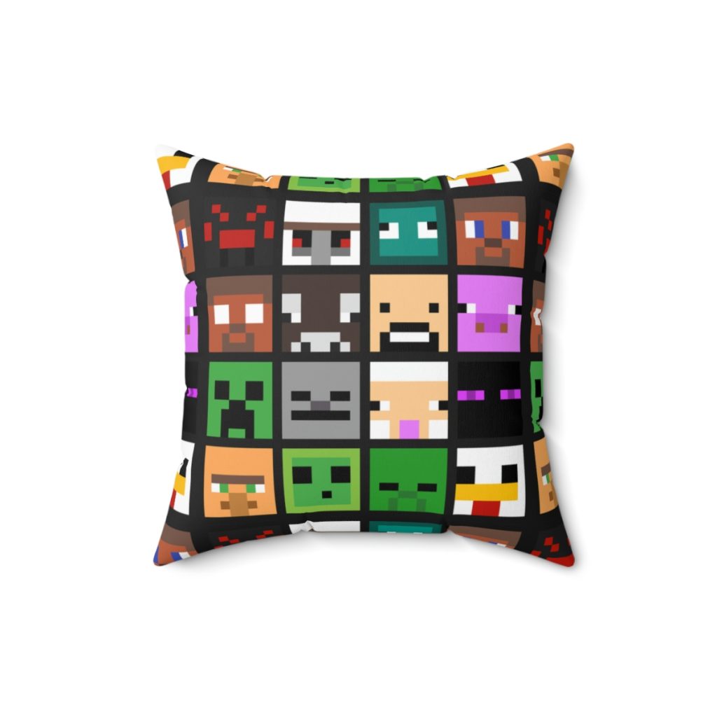 Minecraft Faces Cushion,  Cool Cushions. Cool Kiddo 18