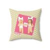 Roblox Girls. Green Cushion with Pink Hearts Cool Kiddo 26