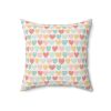 Roblox Girls. Cushion. Design with pastel hearts Cool Kiddo 28