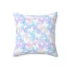 Roblox Girls. Cushion. White butterflies in color watercolor background. Cool Kiddo 28