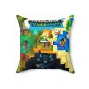 Minecraft Cushion. Blue pixelated back. Cool Cushions. Cool Kiddo 26