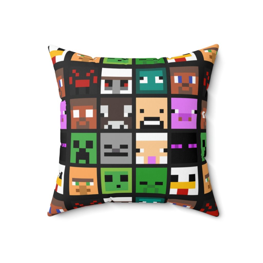 Minecraft Faces Cushion,  Cool Cushions. Cool Kiddo 10