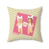 Roblox Girls. Green Cushion with Pink Hearts Cool Kiddo 38