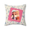 Roblox Girls. Cushion. With background of blue butterflies Cool Kiddo 38