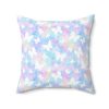Roblox Girls. Cushion. White butterflies in color watercolor background. Cool Kiddo 40