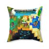 Minecraft Cushion. Blue pixelated back. Cool Cushions. Cool Kiddo 38