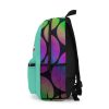 Sky Blue School Backpack with Neon Colors sides from PX XD FUN FRIENDS. Cool Kiddo 24