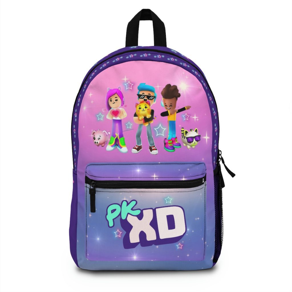 Purple backpack with stars and holographic background from PX XD FUN FRIENDS. Cool Kiddo 10
