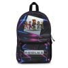 Roblox Backpack for kids, Roblox Games. Black backpack with abstract background of neon colors. Cool Kiddo 20
