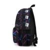 Roblox Backpack for kids, Roblox Games. Black backpack with abstract background of neon colors. Cool Kiddo 24