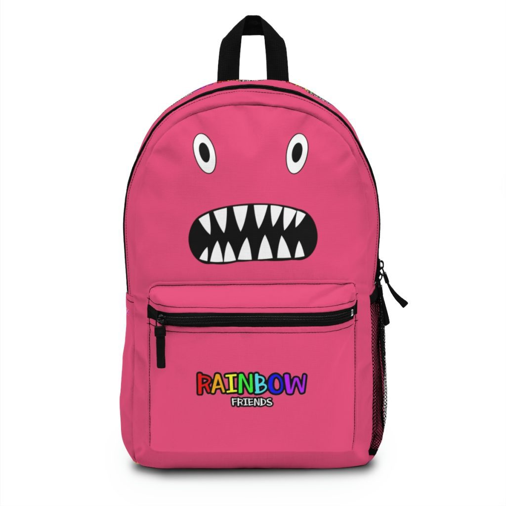 Blue Rainbow Friends Pink School Backpack Cool Kiddo