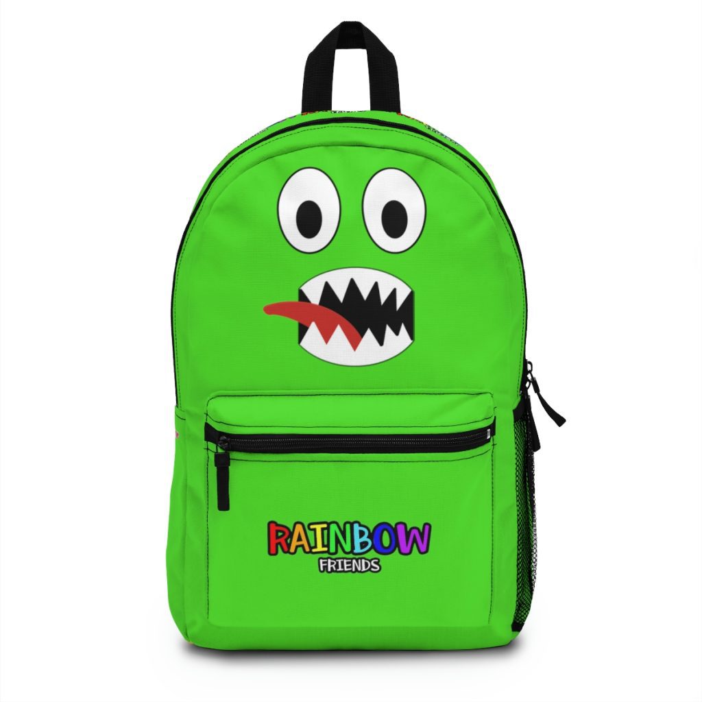 Blue Rainbow Friends Green School Backpack Cool Kiddo 10