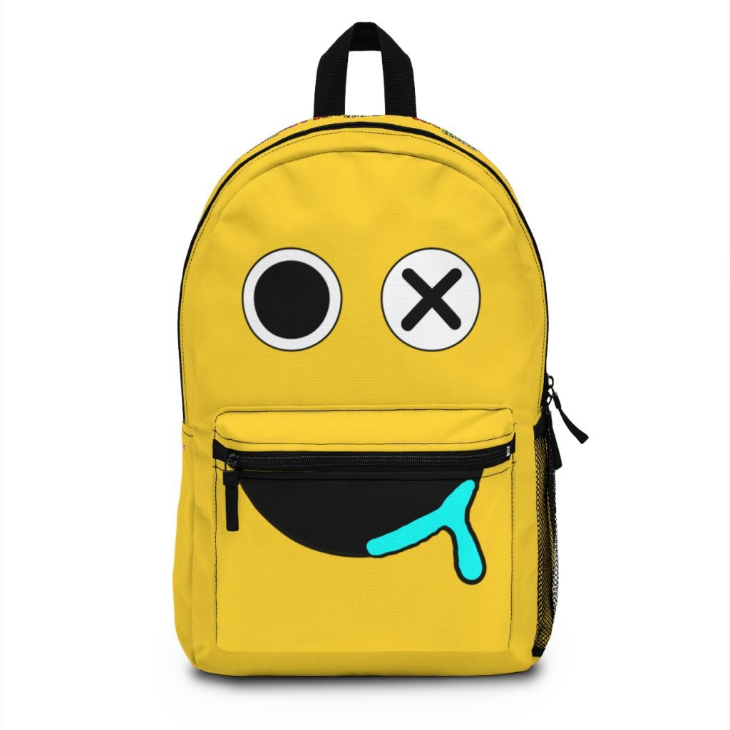 Blue Rainbow Friends Yellow School Backpack Cool Kiddo