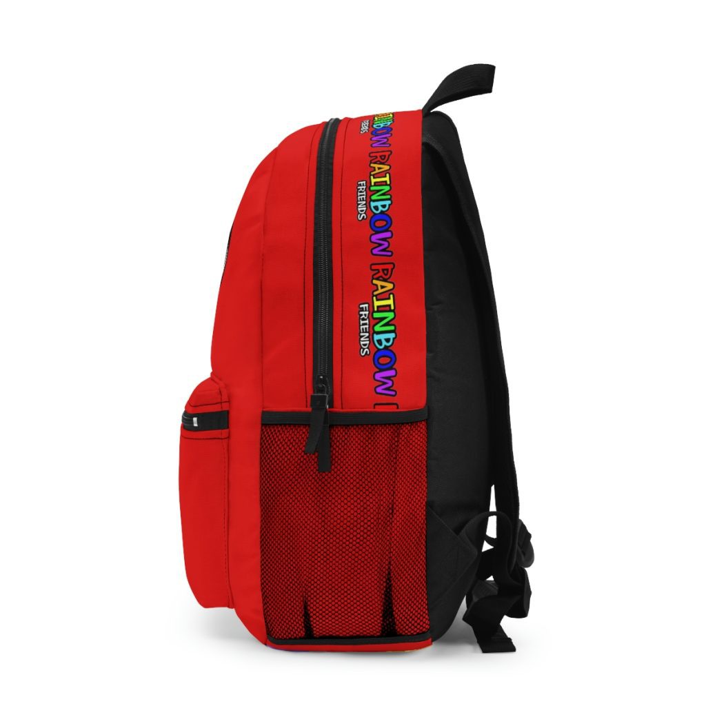 Blue Rainbow Friends Red School Backpack Cool Kiddo 14