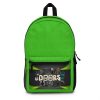 ROBLOX DOORS Backpack with Green and Black Geometric Background. Cool Kiddo 20