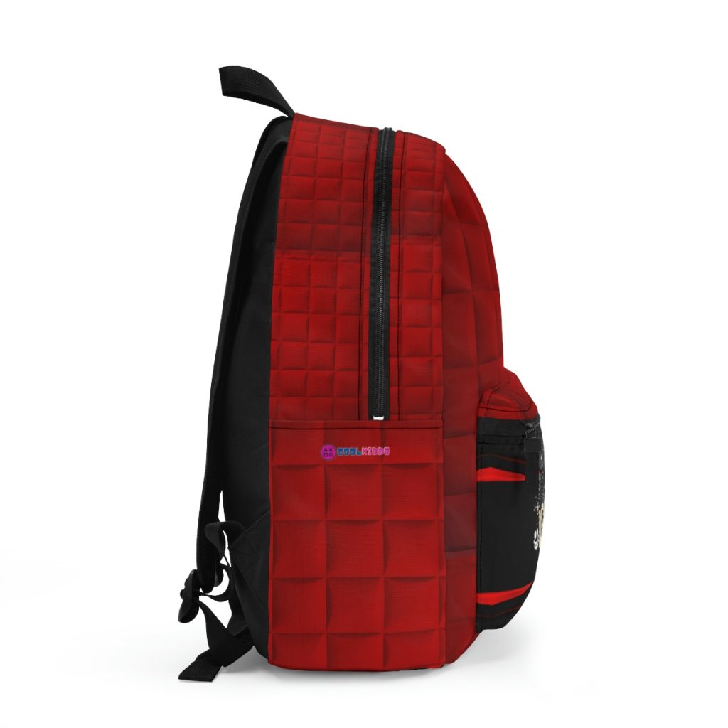 ROBLOX DOORS Geometric Background Red Backpack Cool Kiddo 12