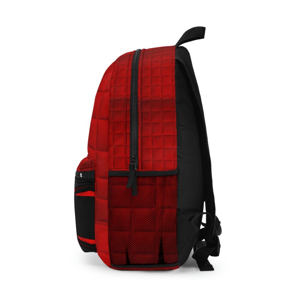 ROBLOX DOORS Geometric Background Red Backpack Cool Kiddo 14