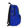 Rainbow Friends Blue backpack with the faces of the characters in a grid. Cool Kiddo 22