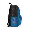 Dirty Blue and Black Backpack with BLUE character. RAINBOW MONSTER Cool Kiddo 22