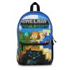 Blue MINECRAFT Backpack, Cool Backpacks for Kids Cool Kiddo 20