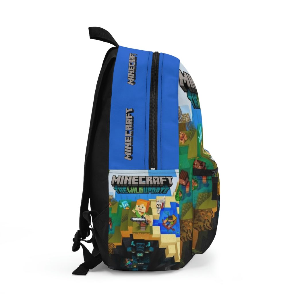 Blue MINECRAFT Backpack, Cool Backpacks for Kids Cool Kiddo 12