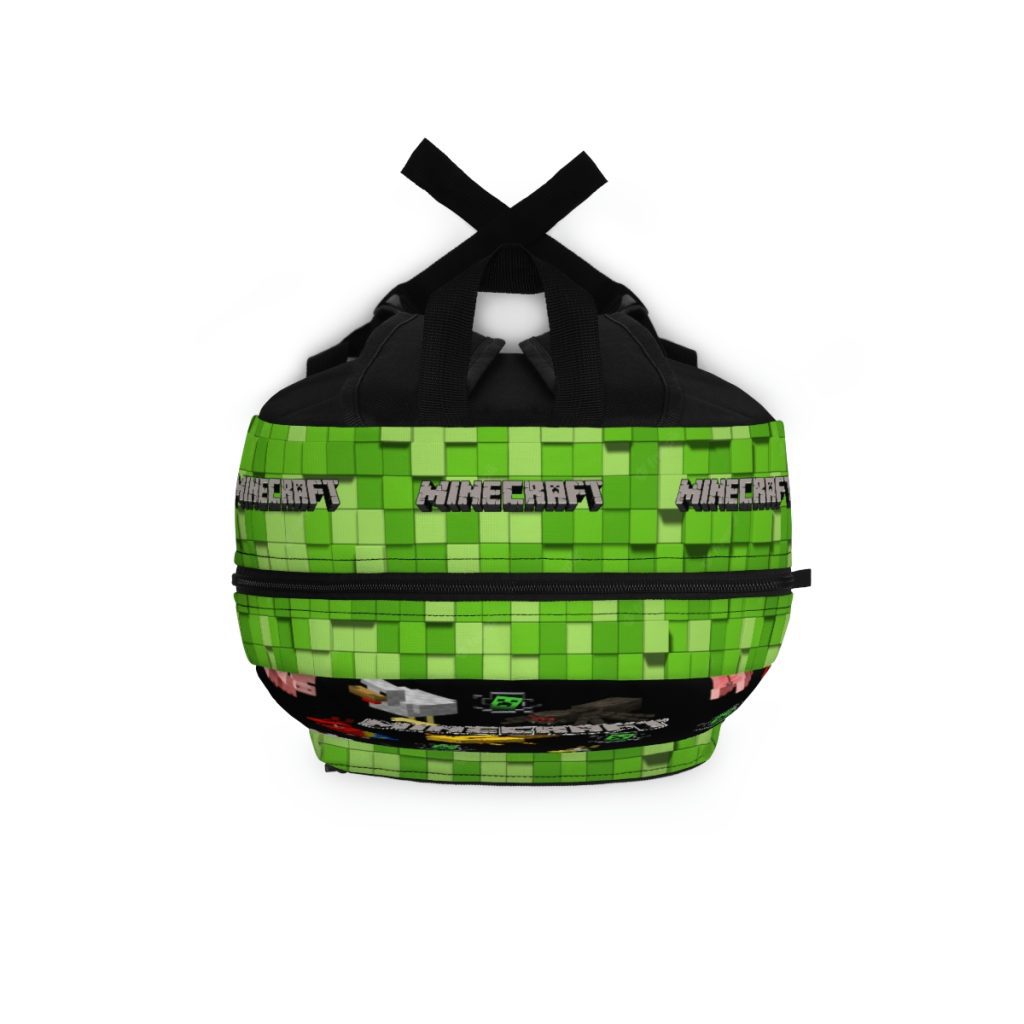 Minecraft Animal Backpack, black and green. Backpack Cool Cool Kiddo 16
