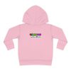 Toddler boys fleece hoodie. RAINBOW MONSTER Cool Kiddo 84