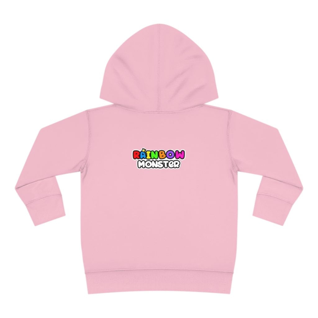 Toddler boys fleece hoodie. RAINBOW MONSTER Cool Kiddo 44