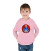 Toddler Boys Fleece Hoodie. Colorful circular frame RAINBOW MONSTER Cool Kiddo 86