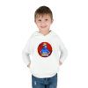 Toddler Boys Fleece Hoodie. Colorful circular frame RAINBOW MONSTER Cool Kiddo 62