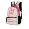 Personalized Roblox Girl’s Backpack with Pastel Hearts Background Cool Kiddo 32