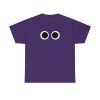 PURPLE FACE. Blue Rainbow Friends. (Front and Back)  Unisex Heavy Cotton Tee Cool Kiddo 28