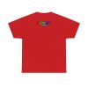 RED FACE. Blue Rainbow Friends. (Front and Back)  Unisex Heavy Cotton Tee Cool Kiddo 30