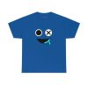 BLUE FACE. Blue Rainbow Friends. (Front and Back)  Unisex Heavy Cotton Tee Cool Kiddo 28