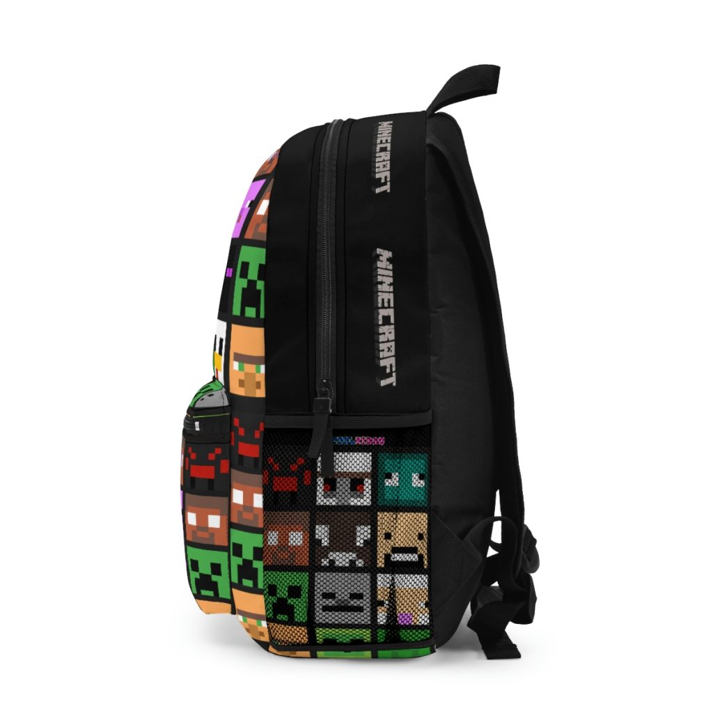 Black Backpack. Minecraft Faces. Backpack Cool Cool Kiddo 14