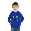 Toddler boys fleece hoodie. BLUE face. RAINBOW MONSTER Cool Kiddo 18