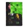 Minecraft Animal. Velveteen Minky Blanket (Two-sided print) Black background. Cool Kiddo 54