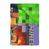 Minecraft. Velveteen Minky Blanket (Two-sided print) Black Lilac Cool Kiddo 54