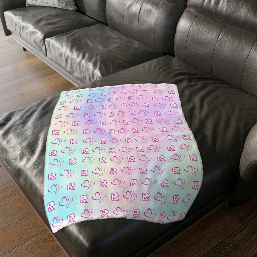 Roblox Girls. Microfiber duvet cover. Design of white butterflies on a multicolored background. Cool Kiddo 28