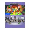 Minecraft. Velveteen Minky Blanket (Two-sided print) Black Lilac Cool Kiddo 60