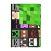 Minecraft faces. Velveteen Minky Blanket (Two-sided print) Cool Kiddo 40