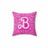 Barbie Glitter Simulation Pink Cushion: Double-Sided Sparkle for Stylish Comfort Cool Kiddo 30