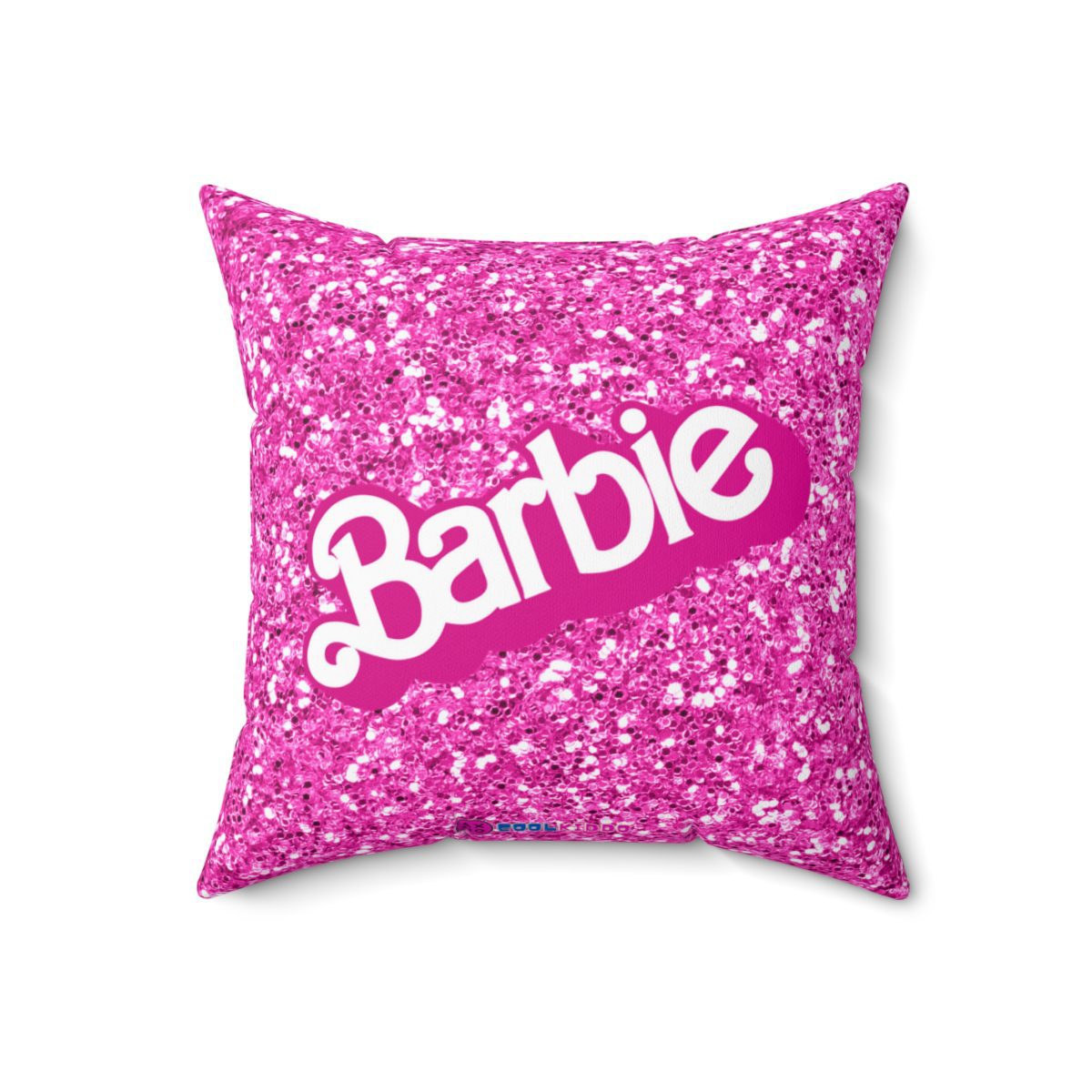 Barbie Glitter Simulation Pink Cushion: Double-Sided Sparkle for Stylish Comfort Cool Kiddo 12
