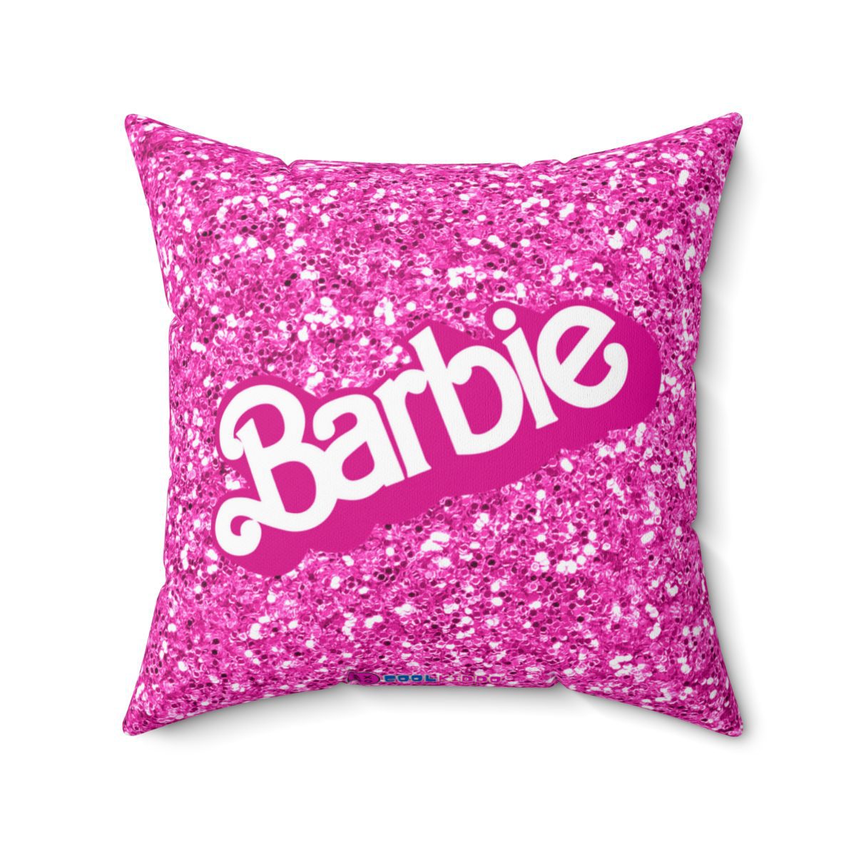 Barbie Glitter Simulation Pink Cushion: Double-Sided Sparkle for Stylish Comfort Cool Kiddo 24